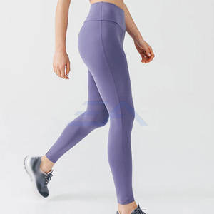 Fashion Style Solid Scrunch Butt Leggings <b>for</b> <b>Women</b> High Elastic Waist Spandex/<b>Nylon</b> Breathable Sweat-Wicking Pants Wholesale - Product Image 4