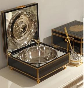 Hotpots Classique Élégant Casserole Servant Réchauffeur De Nourriture Fabriqué À La Main Multi-fonctionnel Décoratif Hotpot Maison Hôtel Dîner Table - Product Image 6