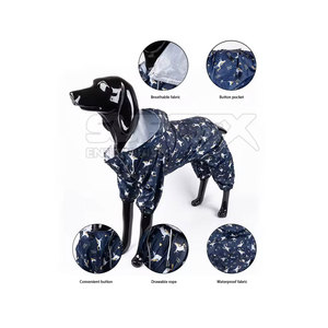 Elegante Impermeable para Perros con Capucha, Chaqueta Ligera Cortavientos para Mascotas, Ropa de Lluvia 2026 - Product Image 2