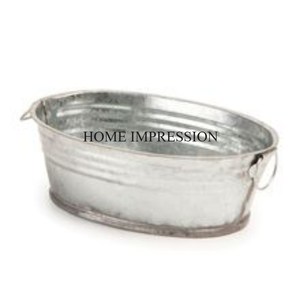 Galvanized Latest Design <b>Large</b> Size <b>Planter</b> Best Quality Customized Size Galvanized Plant Pot for Outdoor and Indoor Use - Product Image 6