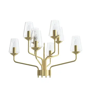 Lustre élégant en métal de qualité pour la décoration intérieure Lustre de luxe utilisé pour la villa et la ferme Décoratif fait à la main - Product Image 3