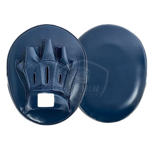 Almohadillas de Boxeo Curvas de Cuero de Alta Calidad en Oferta, para Entrenamiento de Boxeo y Protección de Manos - Product Image 1