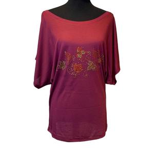 T-shirts pour hommes de luxe en strass surdimensionnés à la mode en gros, personnalisez votre logo, strass brillants - Product Image 2