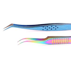 Pinzas para pestañas elaboradas con nanotecnología avanzada para un control ultrafino y una máxima precisión en la colocación de las pestañas - Product Image 4