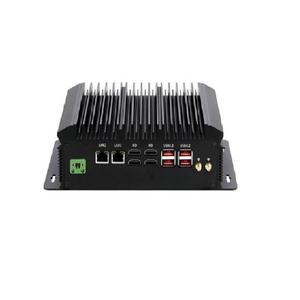 Mootek Industrial 11th Gen Intel I7 CPU 32G DDR4 M.2 SSD Refroidissement sans ventilateur Linux OS Box PC ordinateur embarqué en stock - Product Image 2