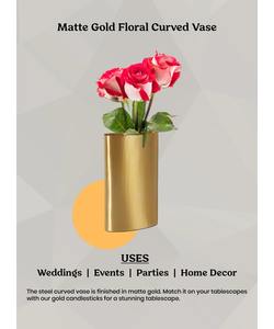 Jarrón Simple negro con detalles dorados, perfecto para dormitorio, escritorio de estudio, sala de estar, salón y regalo creativo o uso decorativo - Product Image 2