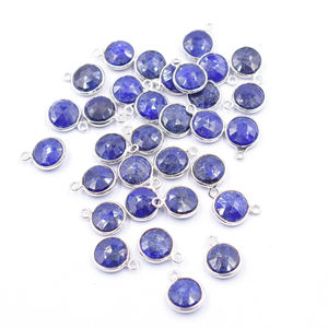 Lapis Lazuli Shape Handmade 925 Sterling Silver Bezel Pendant with <b>Vintage</b> Style <b>Jewelry</b> Making - Product Image 1