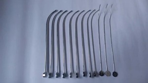 Khoa Học & phẫu thuật sản xuất dụng cụ phẫu thuật OB/gyn niệu đạo âm thanh bougie lister (Bộ 12 chiếc.) Miễn phí vận chuyển... - Product Image 6