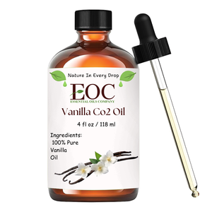 Aceite de aroma natural de extracto de CO2 de vainilla puro de semillas de vainilla Planifolia olor dulce para suministro a granel y exportación OEM - Product Image 2