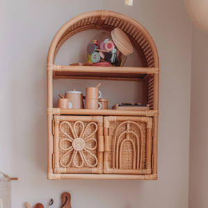 Nice Looking Handicraft Rattan Daisy Wall <b>Shelves</b> for Kids' Furniture Decor Room by Eco-Friendly Materials From Vietnam - Product Image 4