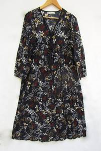 Unique Style Beautiful Black Long Sleeves <b>Dress</b> for Women with Premium Quality Fabric for Both Formal Casual Wears at Wholesale - Product Image 6