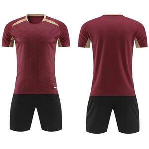 Conjunto de Jersey de fútbol transpirable de secado rápido personalizado para hombres, equipo de entrenamiento de niños, uniforme de fútbol, kit de chándal para fanáticos del fútbol - Product Image 3