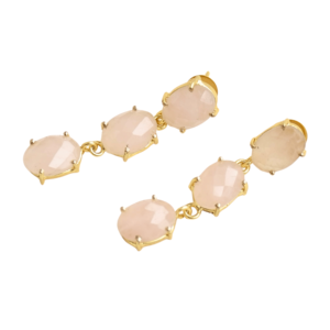 Aretes de Aro de Latón al por Mayor, Joyería de Piedras Preciosas Auténticas Naturales, Acabado de Latón Antiguo, Sin Níquel, Duraderos, Listos para Enviar al por Mayor - Product Image 4