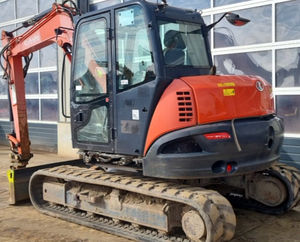 ตลับลูกปืนกระปุกเกียร์10ตัน Kubota KX080-4A รถขุดขนาดใหญ่อุปกรณ์ก่อสร้างมือสองมีประสิทธิภาพ - Product Image 1