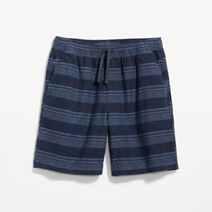 Shorts de sport décontractés pour hommes, confortables, coupe ample, taille mi-haute, avec cordon de serrage personnalisé, en tissu épais - Product Image 6