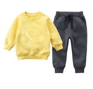 private label Winter Fashion Knit Sweater and <b>Pants</b> Set for Toddlers | Soft Cozy Unisex Outfit | OEM Wholesale - Product Image 4
