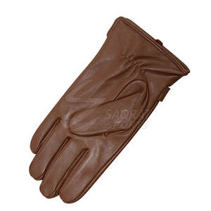 Gants de conduite en cuir à coupe basse pour hommes Fit Premium Soft Leather Touch Screen Fashion Outdoor Gloves - Product Image 6