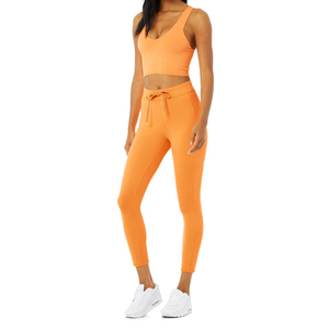 Sentiments naturels Leggings taille haute pour femmes Soft Stretch Slim Yoga Legging Design personnalisé Gym Fitness Yoga Pants Workout Leggy - Product Image 1