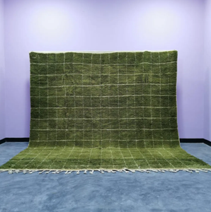 Handmade Luxury hand knotted multi color Area Rug Moroccan Knots Design for Living room hotel office commercial home - Product Image 5