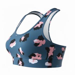 Sujetador Deportivo Estampado para Mujer al por Mayor, Sujetador Deportivo de Soporte Medio para Gimnasio y Fitness - Product Image 3