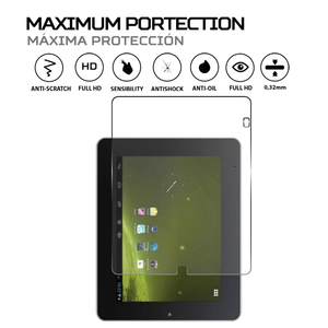 ANTISHOCK <b>Screen</b> Protector for Logicom Tab 862 Tablet Premium Protective <b>Cover</b> - Product Image 2