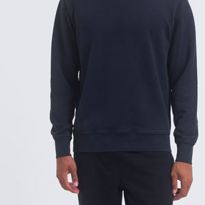 Jersey de cuello redondo popular para hombre, sudadera de manga larga de secado rápido y transpirable, estampado de logotipo personalizado para invierno - Product Image 2