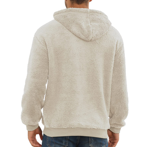 Sweats à capuche décontractés pour hommes à la mode de haute qualité à prix bon marché manches longues basiques coton mélangé sweat à capuche pour hommes à vendre - Product Image 2