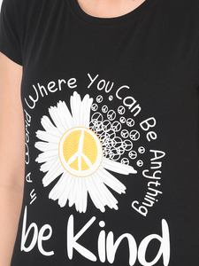 Vente en gros 100% coton t-shirt pour femmes manches courtes personnalisé plaine filles vêtements Style décontracté lavable conception durable vente en gros - Product Image 3