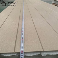 Panneaux de bardage en fibrociment à rainure en V de 9 mm, largeur 1220 mm, conformes ISO9001, pour l'architecture du marché UKCA