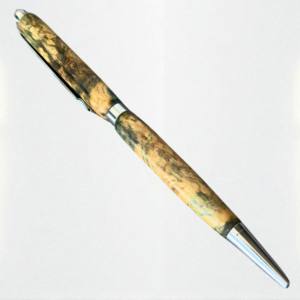 Bolígrafo de giro de Metal de resina estabilizada hecho a mano de alta calidad, 1,0mm de ancho de escritura, conjunto de regalo promocional, colección de amatista - Product Image 5