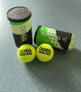 Pelotas de tenis de Pádel Rosa profesional de alta calidad 45% lana tejida OEM caucho Natural directo del fabricante - Product Image 3