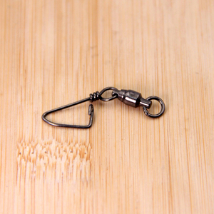 VFOX BALL BEARING SWIVEL CROSS-LOCK <b>SNAP</b> Popular Choice Fishing Tackle Stainless Steel Easy Hook Attachments - Product Image 2