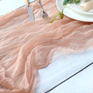 Décoration <span class=keywords><strong>de</strong></span> <span class=keywords><strong>Table</strong></span> <span class=keywords><strong>de</strong></span> fête <span class=keywords><strong>de</strong></span> mariage populaire <span class=keywords><strong>blanc</strong></span> noir or Blush rose vert Beige bleu étamine gaze <span class=keywords><strong>chemin</strong></span> <span class=keywords><strong>de</strong></span> <span class=keywords><strong>Table</strong></span> - Product Image 2
