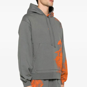 Sweat à capuche surdimensionné pour homme, personnalisé OEM, 100 % coton, haute qualité, poids lourd, 400, 420, 450, 500, 600 g/m² - Product Image 3