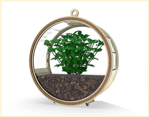 Design classique fait à la main Style élégant sculpté à la main Vase à pied Antique pour la décoration Pot de fleur en bois pour cadeaux et décor - Product Image 3