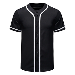 Camisetas de béisbol transpirables de calidad superior personalizables, producción rápida, equipo deportivo de talla grande para equipos, ropa de béisbol y softbol - Product Image 2