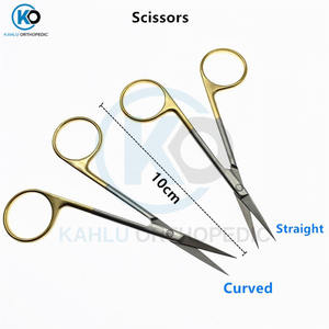Juego de instrumentos de cirugía de párpado doble, tijeras manuales de acero inoxidable de titanio y portaagujas, pinzas hemostáticas de plástico - Product Image 6