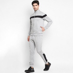 Survêtement de jogging pour homme avec fermeture éclair et capuche, vente en gros OEM, survêtement de jogging pour adulte, survêtement d'entraînement sportif pas cher - Product Image 2