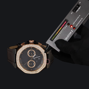 Luxury <b>Men's</b>/Women's <b>Watch</b> Natural Lab Grown D VVS Moissanite Diamond Formal/Casual Everyday Office Professional Wear Dial Glass - Product Image 6