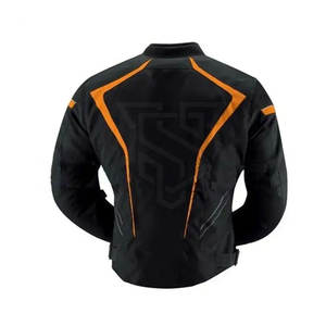 Veste en cuir respirante au design personnalisé pour hommes pour la vente en gros de vêtements de sport de moto et de course automobile - Product Image 2