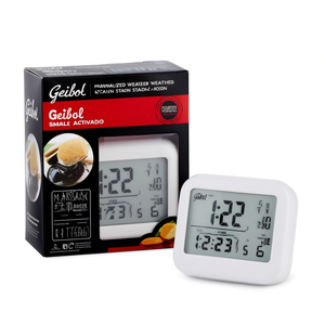 Geibol Smart Table <b>Clocks</b> Personalized Weather Station Gadgets - Product Image 2