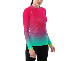 Wholesale <b>Women</b> Rash Guard New Design Breathable Easy Wear Top Trending Hot Selling Durable Cheap Rate UPF50 Sun Protection - Product Image 3
