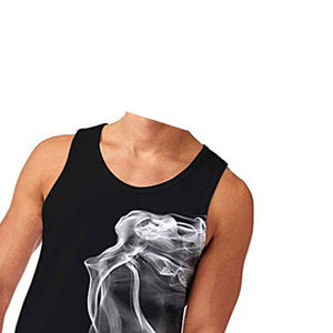 Débardeur de sport coupe ample personnalisé pour hommes, haut de fitness respirant et évalué en usine - Product Image 3