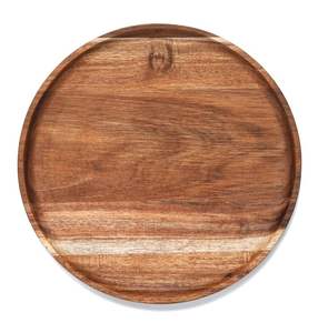 Mejor llegada Diseño clásico Estilo moderno Bandeja de madera para servir y plato de carga Plato de cena de madera elegante - Product Image 2