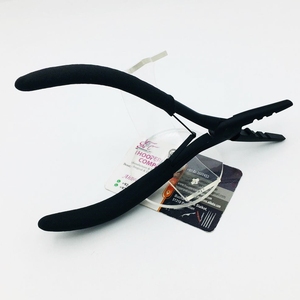 Étui à pinces noir personnalisable trousse à outils d'extension de cheveux nouveau Design en acier inoxydable commande minimale OEM ODM extension de cheveux - Product Image 5