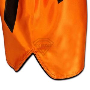 Shorts de Muay Thai pour hommes avec logo personnalisé, vêtements de sport de kickboxing, arts martiaux, vente en gros, shorts de Muay Thai confortables de haute qualité - Product Image 5