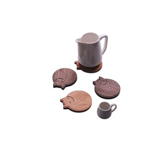 Dessous de verre en bois fait à la main de qualité supérieure décor de cuisine rustique boisson tasse tapis fabricant OEM - Product Image 1