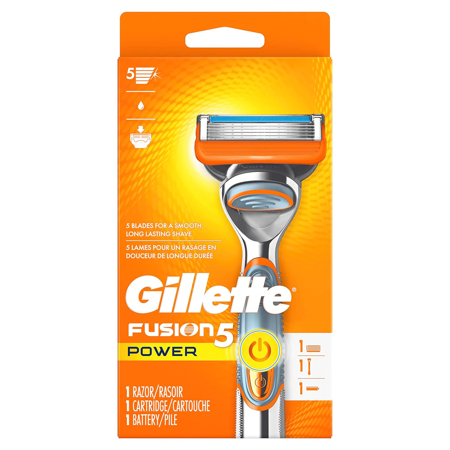 Gillette Fusion5 En's Razor Blade Refills 16 Units, Designed With Anti - View #8
