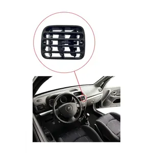 Renault Clio Tuning Pièces intérieures et extérieures Noir Grille d'aération gauche centrale 7702258279 - Product Image 1