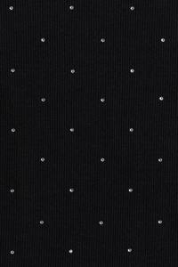 Index Apparel <b>Men's</b> White Rhinestone Dot Print <b>Short</b> <b>Sleeve</b> T-Shirt Oversized Fit O-Neck Casual Knitted Cotton - Product Image 6